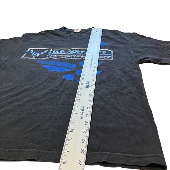 Vintage U.S. Air Force Afterburner Monster Jam T Shirt Mens Large Black Military - Picture 4 of 10
